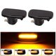 thumbnail image 3 of Luz de marcador lateral dinámico para coche, luz Led de señal de giro para Is200 300 Ls430 Prius 1999-2005, negro, 3 of 5