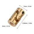 thumbnail image 4 of Shaft Joint, Universal Joint, Universal Coupling, Brass DIY U-joint, For Model Ships Model Cars, 4 of 8