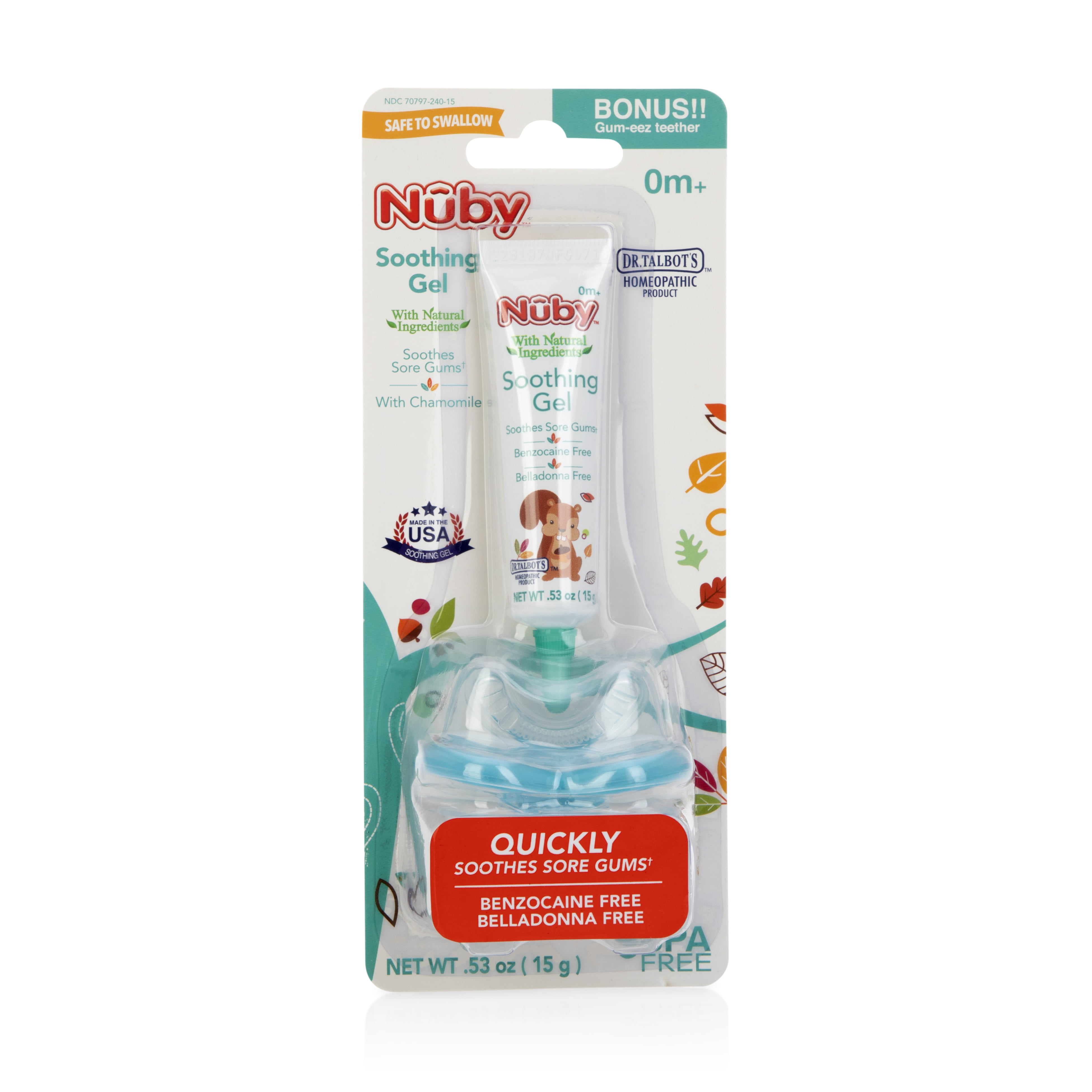 nuby soothing gel