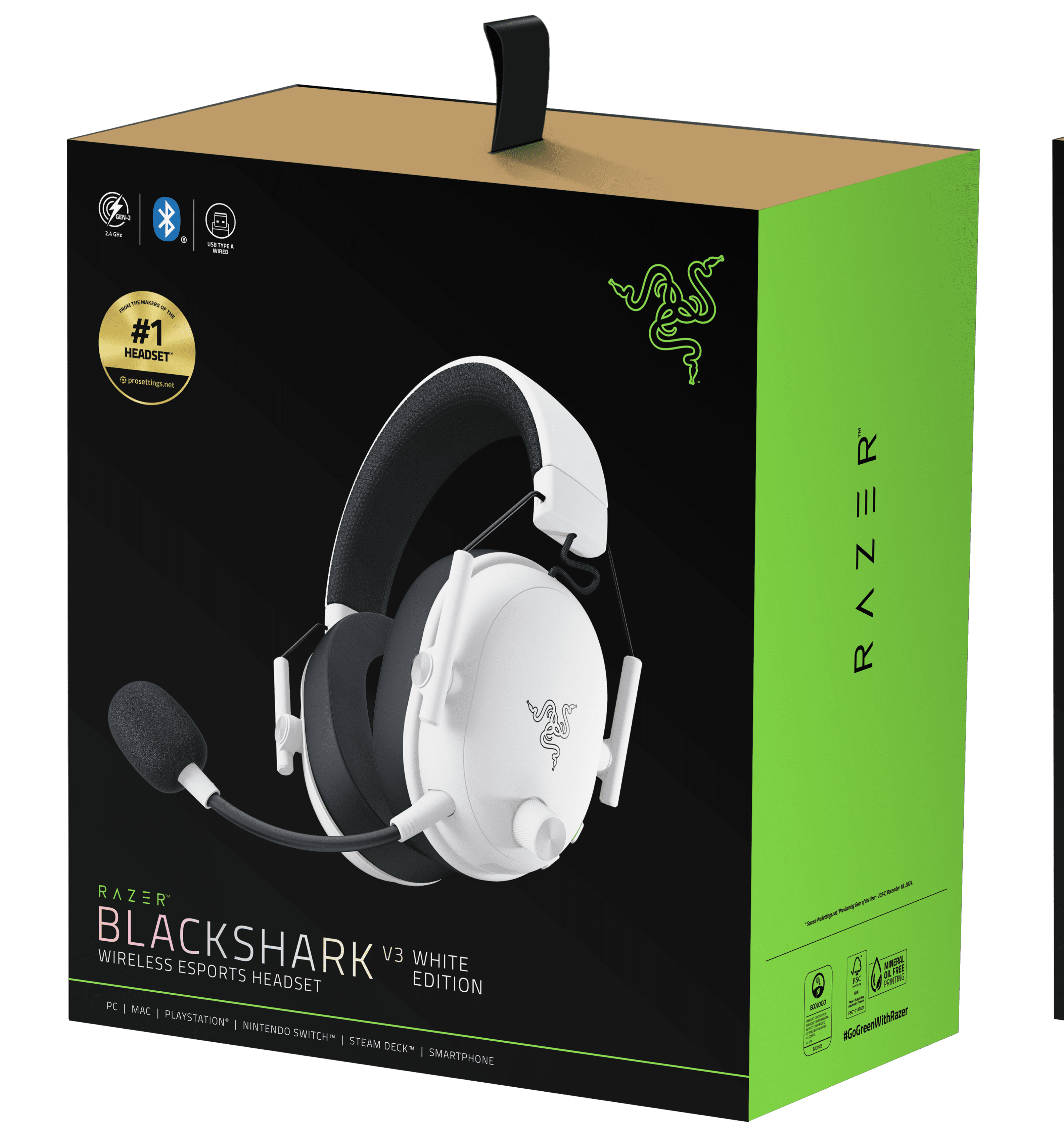 Razer BlackShark V3 Wireless Esports Headset, Black - Walmart.com
