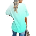 thumbnail image 5 of Plus Size Tops for Seniors Women Caual Loose Fit Seniors Womens Summer T Shirts Trendy 2025 Short Sleeve, 5 of 6