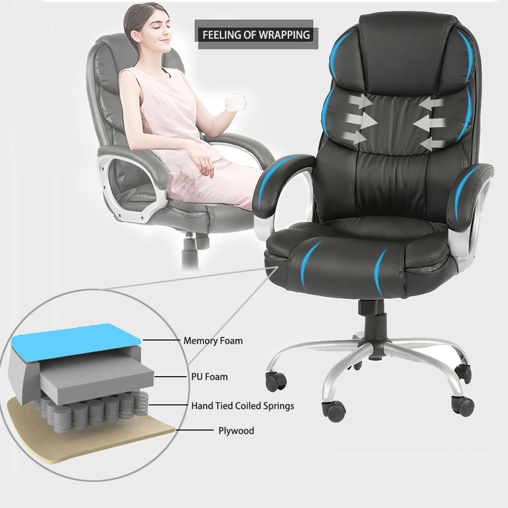 BestOffice Ergonomic Executive High Back Office Chair photo 7
