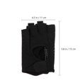thumbnail image 3 of ORDDIART 1 Pair Mens Cycling Gloves for Golf Black Mesh Cloth Breathable M, 3 of 4