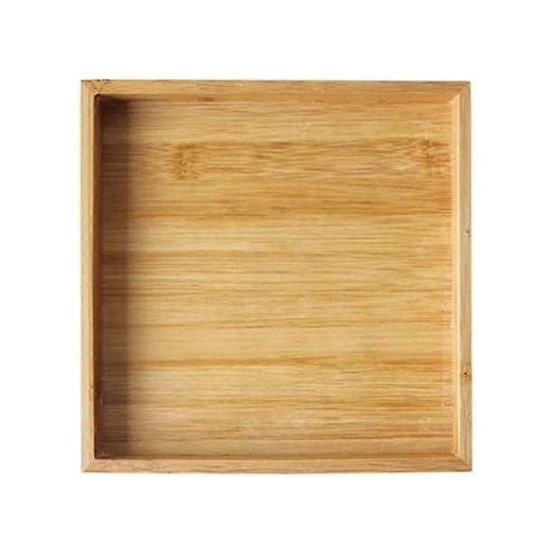 Bandeja de bambú antideslizante para baño, accesorios de baño de bambú premium, bandejas de baño