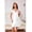 White, variant on Ekouaer Women's Satin Nightgown Sleepwear Lace V Neck Side Slits Nightie Short Sleeves Nightshirt