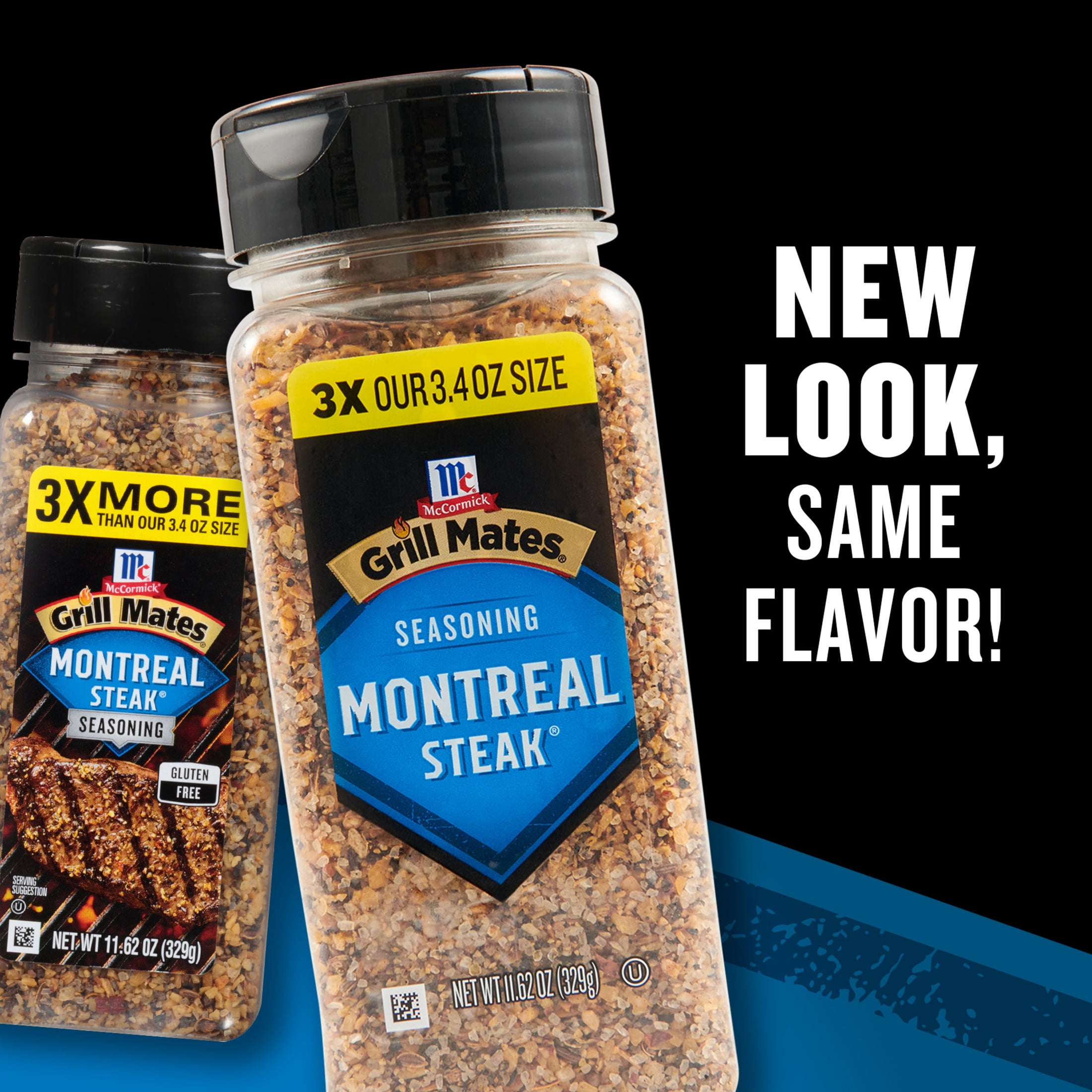 (6 pack) Grill Mates Montreal Steak Seasoning, 11.62 oz Bottle