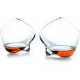 thumbnail image 6 of Rolling Whiskey Glasses, Old Fashioned Tumbler Tilted Whiskey Glasses Bar, Unique Stemless Clear Spinning Wine Glass Used for Scotch, Whiskey, Bourbon, Wine,9pcs, 6 of 6