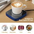 thumbnail image 1 of Danhjin Heated Coaster Cup With Three Level Of Temperature Regulation And Insulation 55 Degrees Constant Temperature Cup Warm Cup Coffee Cup Heater, 1 of 7