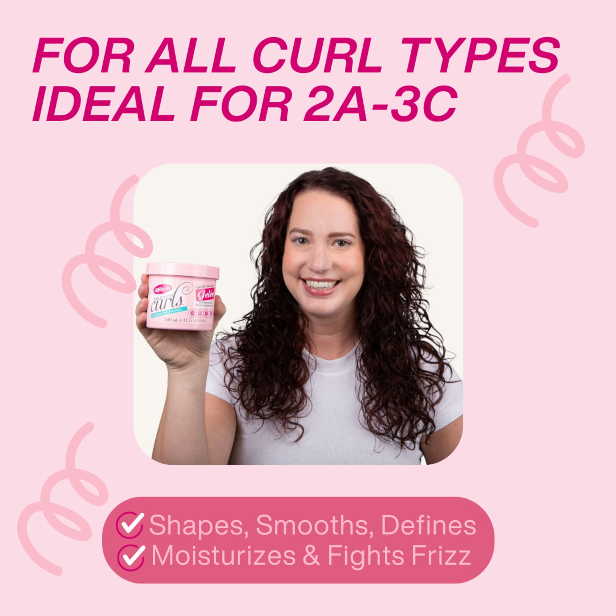 Dippity-do Girls with Curls De-Frizz Light Hold Gelee, 340 ml/11.5 fl oz