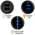 thumbnail image 5 of GlowShift Black 7 Color Dual Digital Wideband Air/Fuel Ratio Gauge with 2 LSU 4.9 Oxygen Sensors & 2 Data Logging Controllers, 5 of 7