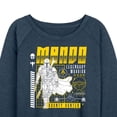 thumbnail image 3 of Star Wars - The Mandalorian Mando Dark Digital  - Wo Men's French Terry Long Sleeve Pullover, 3 of 5