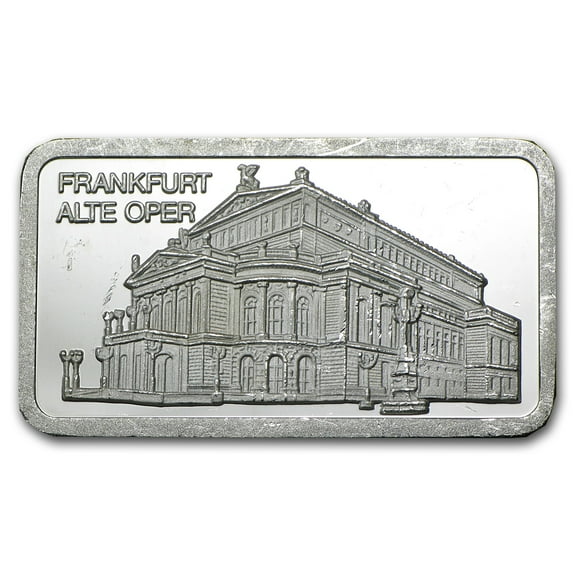 1 oz Silver Bar - Degussa Feinsilber (Random Motif)