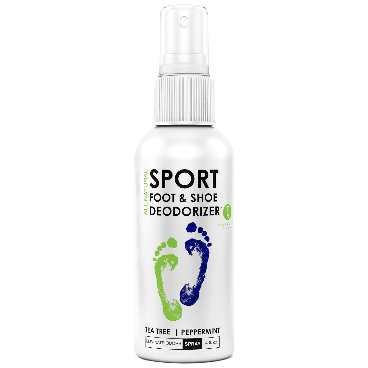 Natural Shoe Deodorizer Spray, Foot Deodorant Spray, Foot Odor Eliminator for All Shoes Fights