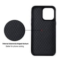 thumbnail image 4 of Case for iPhone 15 Plus,Decase PU Leather Shockproof Case Business Vintage Elegant Protective Back Phone Shell With Ring Kickstand Holder,for iPhone 15 Plus - darkgreen, 4 of 7