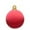 *New--Red, variant on 24 Inch Inflatable Velvet Christmas Balls Inflatable Flocked Christmas Large Holiday Inflatables Outdoor Decorations Christmas Blow Up Yard Decor