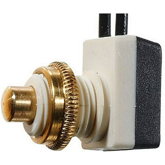 Rv Designer S751 10A 125V Spst 8" Lead Roof Vent Push Switch