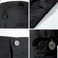 thumbnail image 6 of Domzest Ripstop Water Resistant Cargo Tactical Pants for Men EDC Hiking Work Military Army Pants with Pockets Black 2XL, 6 of 9