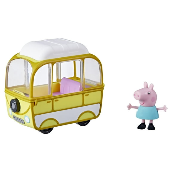 Peppa Pig Peppa's Adventures Little Campervan, Includes 3-inch Peppa Pig Figure