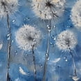 thumbnail image 5 of Orinice Dandelions Bathroom Decor Set Colorful Luxurious Graphic Print Polyester Fabric with Hooks 100% Waterproof Chic Modern Washable Shower Curtain 60x72, 5 of 7
