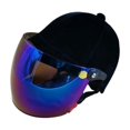 thumbnail image 1 of Casco de equitación ajustable estilo caballero, exterior de terciopelo, suministros para equitación Espejo de color, 1 of 8