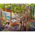 thumbnail image 1 of Rompecabezas Springbok Vineyard Porch 1000 piezas para adultos, 1 of 8