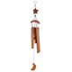 thumbnail image 1 of 1pc Natural Bamboo Wind Bell Five-pointed Star Wind Chime Hanging Decoration, 1 of 3