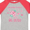thumbnail image 4 of Inktastic I'm Going to Be a Big Sister Girls Toddler T-Shirt, 4 of 5