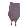 thumbnail image 1 of Mr. MJs Trading AG-11304-13x72 13 x 72 in. Ribbed Table Runner with Tassels, Purple, 1 of 1