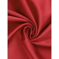 thumbnail image 5 of INSPIRE CHIC Womens Satin Silky Nightgown Spaghetti Strap Cowl Neck Tie Waist Cami Lingerie Mini Sleep Shirt S Wine, 5 of 5