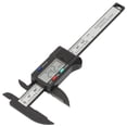 thumbnail image 2 of Plastic Digital Caliper, Convenient Digital Caliper, Accurate Result Practical 100 Mm School For Archaeological Jewelry Measurement Home DIY Measurement, 2 of 8