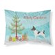 thumbnail image 1 of Funda de almohada navideña Treasures American Toy Terrier, estándar, árbol Caroline's Treasures BB8468PILLOWCASE, 1 of 1