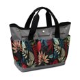 thumbnail image 3 of Bolsa de mano para herramientas de jardín FLhrweasw tela Oxford con asa de bolsillo múltiple gris, 3 of 9