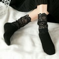 thumbnail image 6 of Women Autumn And Winter Matching Lace Thickened Warm Mid Tube Socks Women Thick Socks, 6 of 8