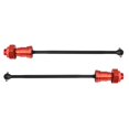 thumbnail image 1 of Greensen 1pair Front Rear Drive Shaft CVD Dogbone Upgrade Part for TRAXXAS XMAXX 1/5 Car, Rear Drive Shaft, RC Rear Drive Shaft CVD, 1 of 5