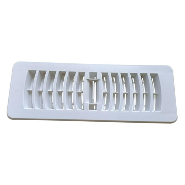 Rejilla de ventilación, cubierta de ventilación de aire, Deflector de ventilación de suelo duradero transitable, ventilación de registro de suelo para 4 pulgadas x 10 pulgadas