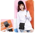 thumbnail image 4 of Mini Shoulder Purse Simple Solid Color Tassel Phone Bag Crossbody Bag for Women, 4 of 7