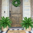 thumbnail image 2 of NSESSHome Ferns Artificial Boston Fern Bush Plant,Faux Plant Shrubs Greenery Bushes Indoor Outside,Hanging Basket Planter Decor for Home Garden Office Verandah Wedding Decor, 2 of 7