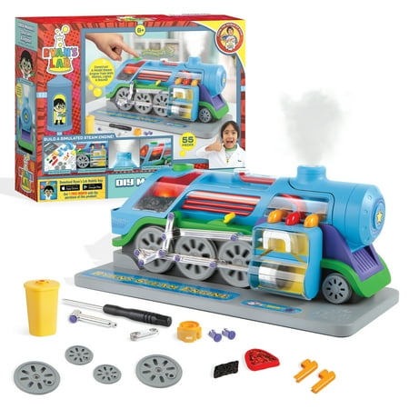 Ryans World Ryans DIY Assembly Mechanical Train Steam Engine Locomotive