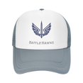 thumbnail image 2 of St. Louis BattleHawks Trucker Hats Gray One Size Adjustable Snapback Hat, 2 of 5