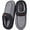 Gray, variant on Ecetana Slippers for Men Memory Foam Fuzzy Slippers Comfort Non Slip House Shoes for Men