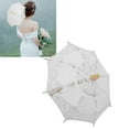 thumbnail image 4 of Lace Wedding Umbrella with Foldable Design and Lightweight Handle for Parties, Weddings, and Decorative DIY Photography Prop Lace Umbrella Photography Prop Lace Parasol Umbrella La, 4 of 7