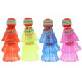 thumbnail image 4 of 12 Pcs Ensemble de Ballons de Badminton en Plastique pour Intérieur et Extérieur, 4 of 8