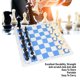 thumbnail image 3 of JUEGO DE AJEDREZ PORTÁTIL, Conjunto de Ajedrez Interesante de Trabajo Fino para el Entretenimiento Familiar, 3 of 7