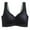 Black, variant on Darzheoy Women Fashion Bra Wire Free Underwear Bra Everyday Underwear Bras for Women L