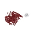 thumbnail image 2 of 50x Dart Shafts 2BA Darts accessories for Accessories with Protection Rings 45mm Red, 2 of 9
