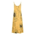 thumbnail image 5 of Robes d'Été pour Femmes, Robes d'Été Décontractées pour Femmes, Robes Sans Manches à Bretelles Imprimées, 5 of 5