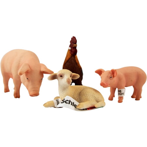 Schleich Farm Animals Figurine Set 