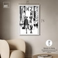 thumbnail image 4 of City Gals Cover Shadowbox Print Fashion Art by Art Remedy, White Frame, 24 x 36, 4 of 6