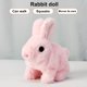 thumbnail image 2 of Juguete Conejo Peluche Lujoso Realistic Pascua Regalos para (), 2 of 9
