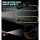 thumbnail image 4 of Reflective Sliding Leash, Training Rope Leash for Large Dogs, 12mm x 180cm, Green, 4 of 4